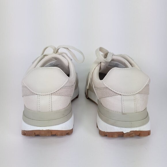 Rachel Zoe Womens 9 Tan Taupe Lace up Fashion Sneaker Cute Casual Tennis Shoe - Picture 8 of 11